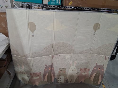Uanlauo reversible Baby Play Mat with Carry Bag - 59" x 71" - Multicoloured image 3