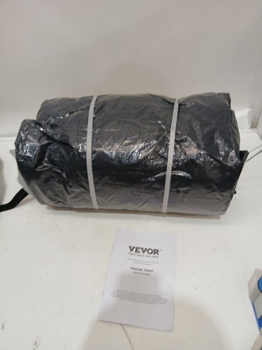 VEVOR WATERPROOF TRUCK BED TENT, EASY TO SETUP With 2 PERSON SLEEPING CAPACITY - 6.4ft-6.7ft GREY/ORANGE/BLACK (model: 120740) image 6