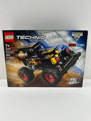 263pc Lego - technic - monster jam grave digger **pull back** (42219) image 3