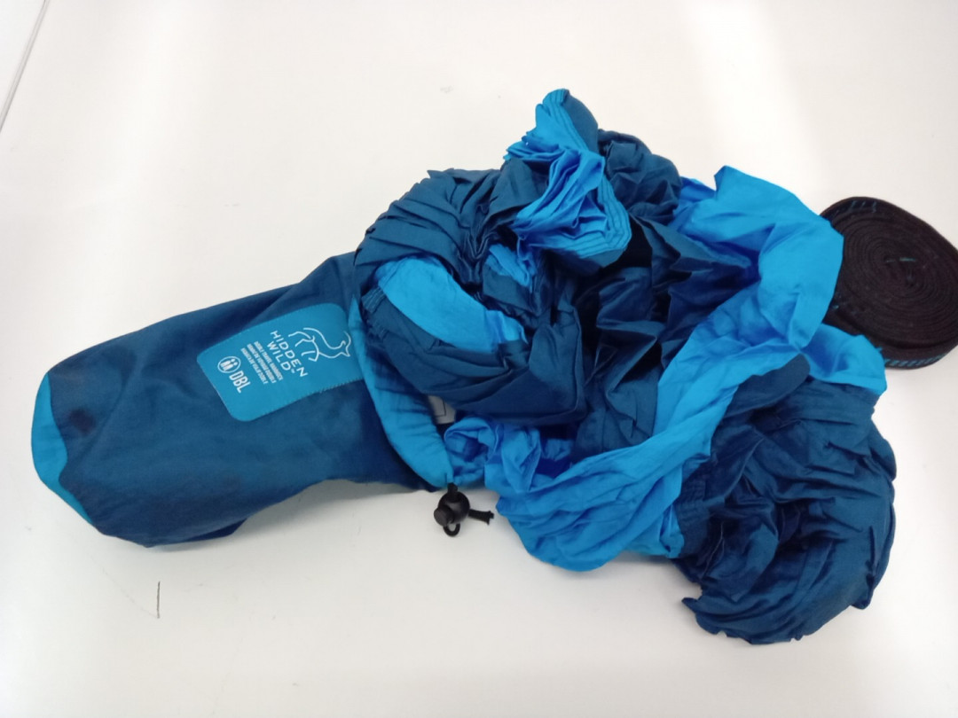 Hidden Wild Double Travel Hammock - 2-PERSON - 400lb MAX - BLUE (MODEL: 1356896) image 3
