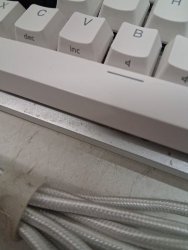 GLORIOUS GAMING GMMK 2-65 PERCENT WIRED KEYBOARD - WHITE/SILVER (MODEL: GLO-GMMK2-65-FOX-W) image 3
