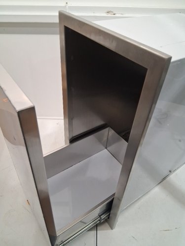 indoor/outdoor multi-purpose pull-out storage drawer - stainless steel (model: km-ctg-2302-sku9) image 4