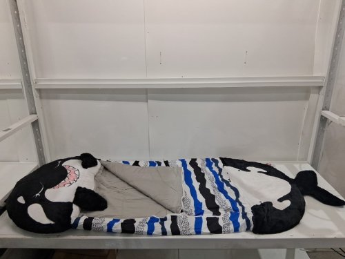 Happy Nappers  2-in-1 Pillow & Sleepy Sack for ages 3 and up - 66" x 30" - Orca (model: 31828) image 2