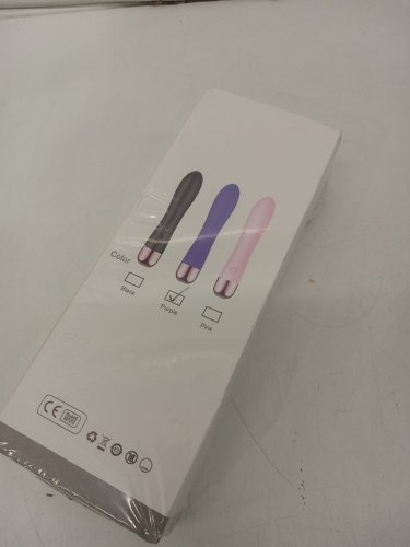 Handheld Mini Personal Massager Vibrator Wand with 14 Vibration Settings - Purple image 2