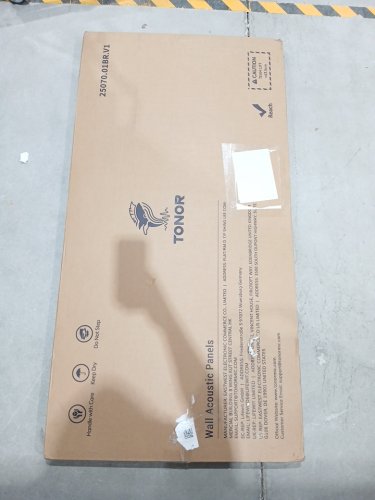 2PK TONOR wood Acoustic wall Panels - 2ft x 4ft - brown/black image 3