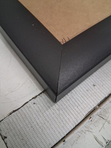 craig frames 1" wide wood composite frame - 15" x 26" - black (model: 1WB3BKC1526AAC) image 3