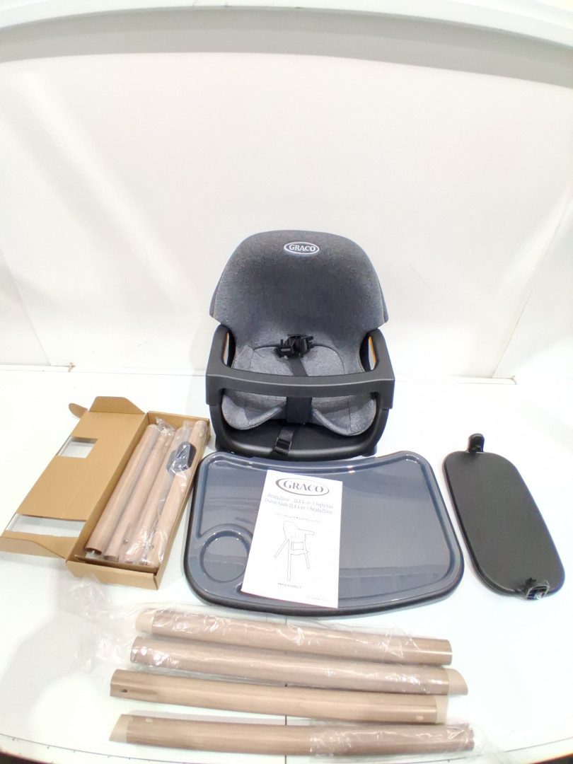 Graco 4-IN-1 Ready2Dine DLX Highchair - 32" x 36" x 56" - grey/black (model: 2227836) image 3