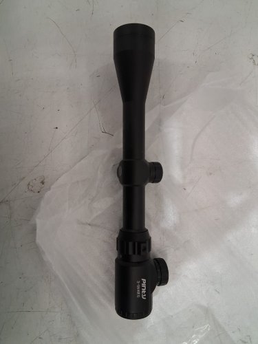 PINTY Red Green Rangefinder Illuminated Optical Rifle Scope - 3-9x40 - BLACK (model: MIO394000) image 5