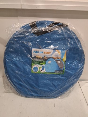ABCOSPORT OUTDOOR POP UP CAMPING TENT for 2 - blue (model: abc2160) image 3
