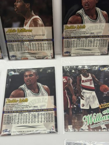 28 ASSTD ROOKIE CARDS FLEER 1998 ULTRA NBA BASKETBALL CARDS image 12