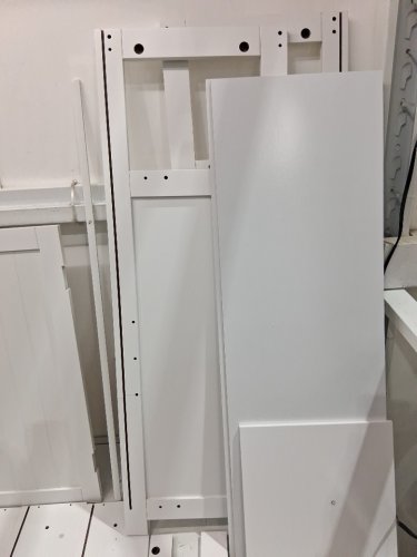 Yaheetech Bathroom Floor Cabinet - 22" x 11.5" x 34.1" - white - (model: 611214) image 6