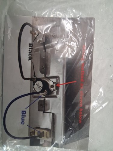 PODOY DRYER HEATER DUCT ASSEMBLY WITH HEATING ELEMENT & THERMOSTAT FUSE REPLACEMENT FOR SAMSUNG DRYER - grey (MODEL: DC97-14486A) image 5