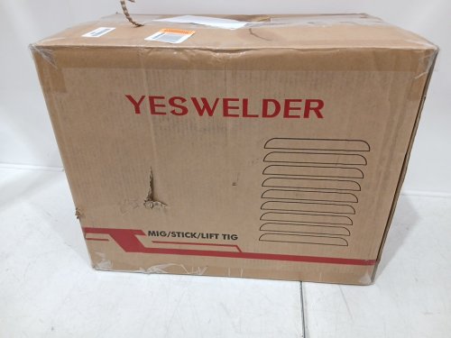Yeswelder Gas Gasless Multiprocess MIG/Flux Cored/Lift TIG/Stick ARC Welder - 160A - Dual Voltage 110V/220V - Black/Red (Model: MIG-160) image 2