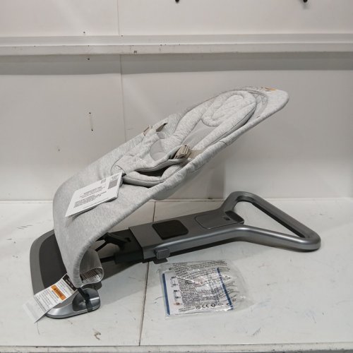 ERGOBABY EVOLVE 3-IN-1 ADJUSTABLE BABY BOUNCER seat FOR NEWBORNS TO TODDLERS - UPTO 20LBS - light grey (model: EVLBNCLTGRYNA) image 3