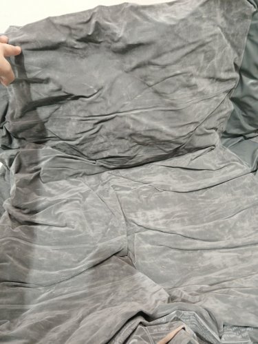 Intex dura-beam series inflatable Pull-Out Sofa *no pump*  - 80" x 91" x 26" - 440lbs capacity - grey (Model: 66552EP) image 5