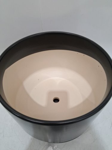 LE TAUCI Plant Pots Ceramic Planters for Indoor Plants - 12"x10" - BLACK (model: ltfp038) image 4
