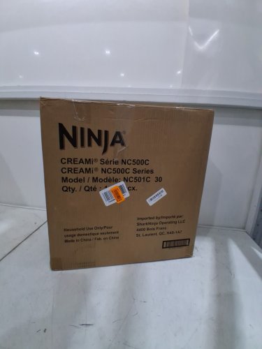 NINJA CREAMI DELUXE 11-IN-1 DIGITAL FROZEN TREAT MAKER - MAKES 24OZ PINTS - SILVER/black (MODEL: NC501C) image 2