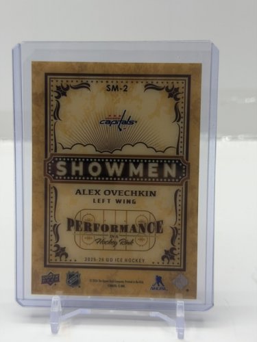 UPPER DECK ICE HOCKEY SNOWMEN ALEX OVECHKIN INSERT CARD #SM-2 image 2