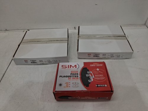 10PC CMX Brake Rotors and SIM Brake Pads with Hardware, Fits Multiple 2003 - 2013 Kia and Hyundai Models (SIM-924, 8-980089) image 3