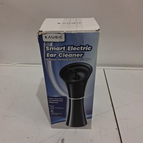Kaugic smart electric ear cleaner with dual tank - black (model: CSJ-001) image 2