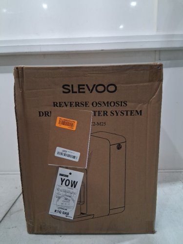 SLEVOO COUNTERTOP REVERSE OSMOSIS WATER FILTER SYSTEM - 4:1 PURE TO DRAIN - 4L CAPACITY - GREY (MODEL: C2-M25) image 3