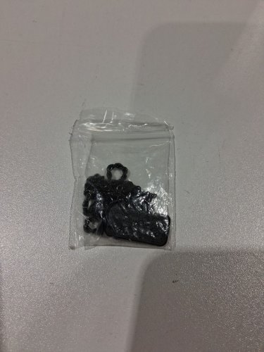 engraved ayatol kursi "آية الكرسي" rectangle double sided pendant twist chain necklace for protection - 21" - 23"/3mm width adjustable chain/ 30mm x 15mm pendant - black image 2