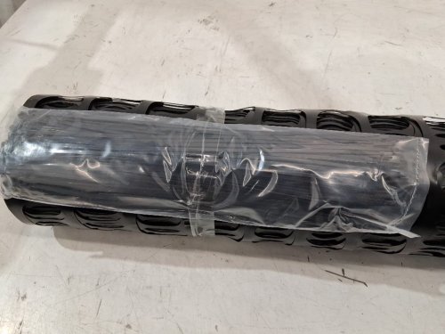 OHUHU PLASTIC GARDEN ANIMAL BARRIER FENCE - APPROX 4FT X 100FT - BLACK - (MODEL: GPF-02) image 4