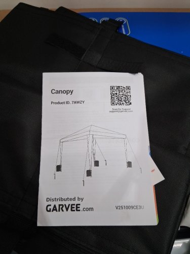 valu+ portable shelter canopy / pop up canopy - 10Ft x 10FT - grey (model : v251009ce3u) image 3