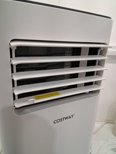 COSTWAY PORTABLE AIR CONDITIONER  - 10000BTU - 350SQ.FT COVERAGE - WHITE (MODEL: FP10286US-WH) image 3