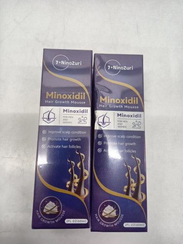 2 NINOZURI 5% minoxidil hair growth spray for men and women - 60ml each image 2