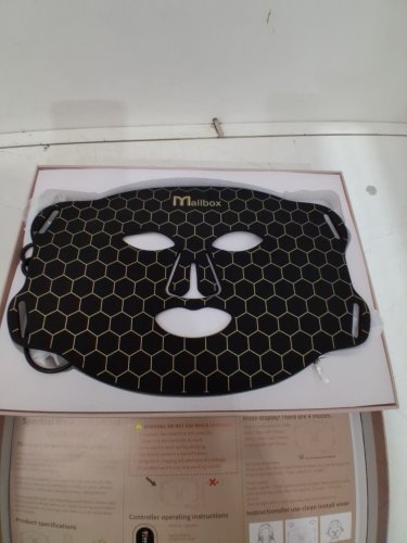mailbox red light therepy face mask with 4 gear energy adjustment - 850nm/630nm/460nm image 4
