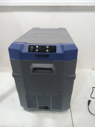 DUAL ZONE PORTABLE car refrigerator - 40l - 12 volt - navy/grey (model: nls55) image 5