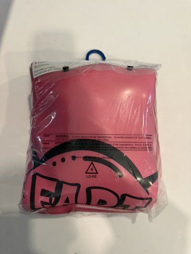 ADULT RUBIES WHOOPEE CUSHION COSTUME - OSFM - PINK (STYLE: F76332) image 3