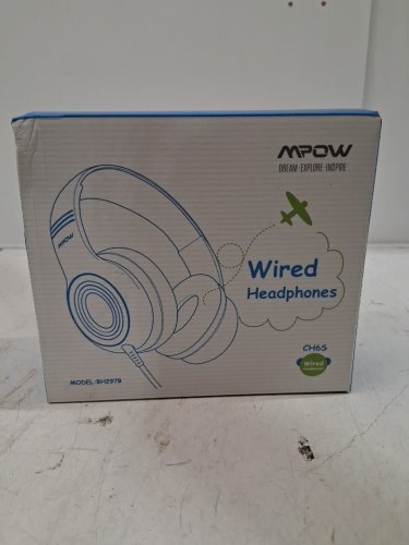 kid's mpow wired headphones - purple (model: bh297b) image 3
