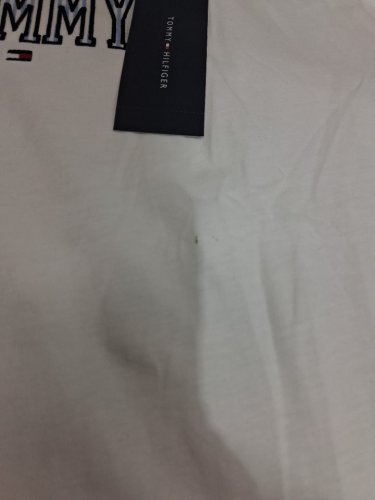 women's Tommy Hilfiger 100% cotton shirt - large - white (style: 1969936) image 2