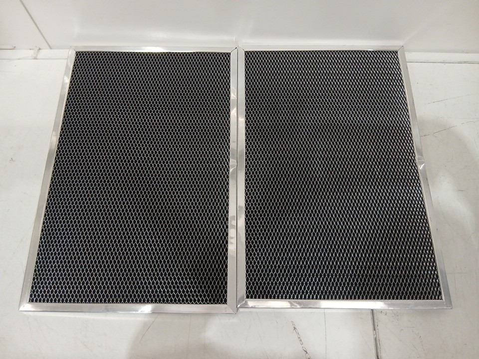 2PK Whirlpool Range Hood Charcoal Filter - 12.9" X 14.65" - (model: W10386873 ) image 3