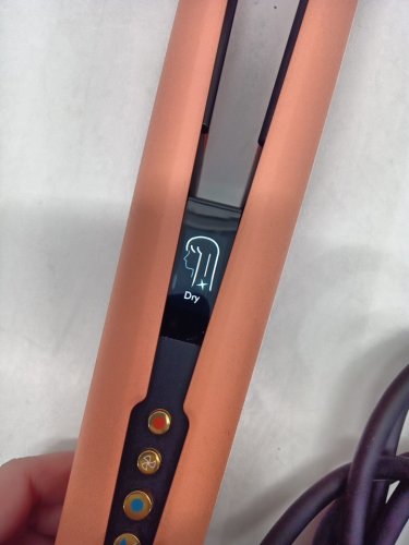 dyson airstrait wet to dry hair straightener - LIMITED EDITION APRICOT/ TOPAZ  (model: ht01) image 7