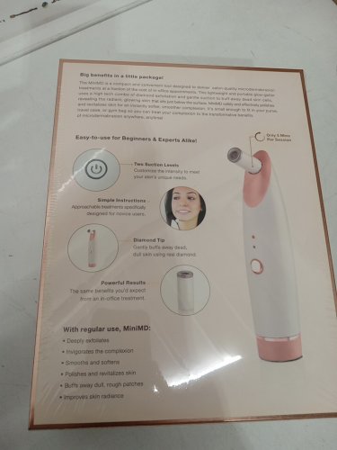 Trophy Skin MiniMD Portable Home Microdermabrasion System for all skin types - Pink / White (Model: TSMINIMD) image 4