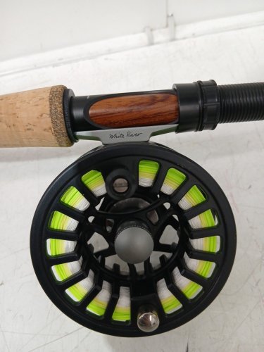 White River Fly Shop Synch Fly Outfit FISHING ROD WITH 5/6 REEL & COVER BAG - 9FT - MULTICOLOR (MODEL: WRSYN9054) image 6