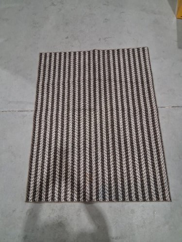 Baldosa Decorative Vestibule non slip Rug - 3ft x 3.8ft - grey dolphin (model : 8439530) image 2