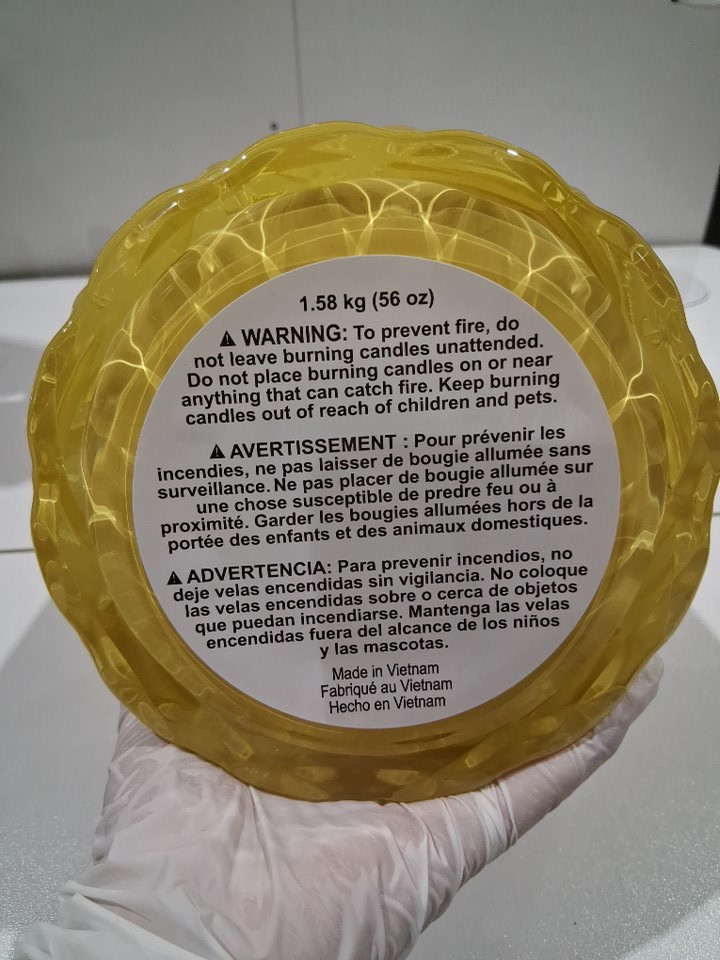 nature's mark Signature Scented Wax Candle - 56OZ/1.58 kg - Lychee, MANDARIN, GUAVA, DRAGONFRUIT, AND PINEAPPLE - (Model: 1901764) image 5