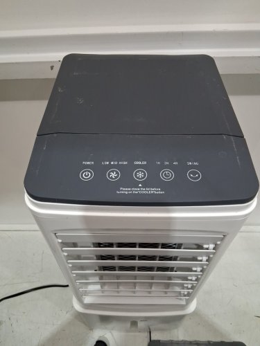 3-IN-1 PORTABLE 60° OSCILLATING AIR CONDITIONER/COOLER WITH REMOTE - 3 SPEEDS - 5.5L - WHITE(MODEL: BW-102YF) image 6