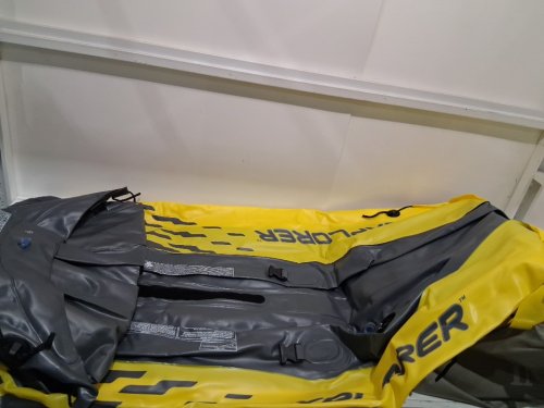 INTEX EXPLORER K2 2-PERSON INFLATABLE KAYAK SET WITH ALUMINUM OARS & PUMP - YELLOW (MODEL: 68307EP) image 7