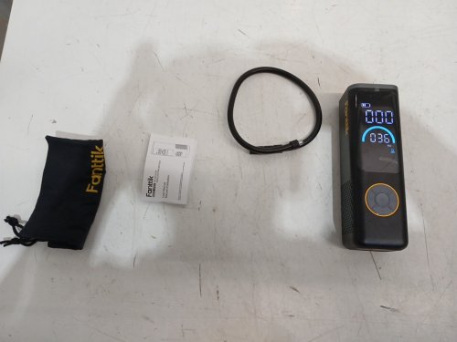 FANTTIK S200 APEX POWERFUL PORTABLE AIR PUMP AND TIRE INFLATOR WITH POWER BANK AND FLASHLIGHT - BLACK/YELLOW (MODEL: S200 APEX/ 2787419) image 3
