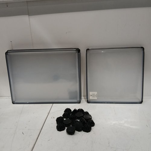 16pc SONGMICS Storage Organizer, DIY Plastic Space-Saving EXTRA PANELS - TRANSLUCENT image 2