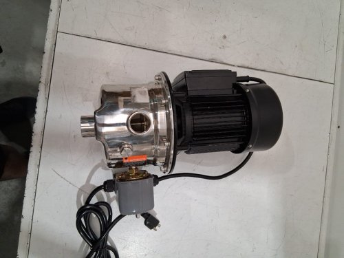 vevor shallow well portable stainless steel sprinkler pump - 3/4HP - Stainless Steel/black (model: ZX11004) image 7