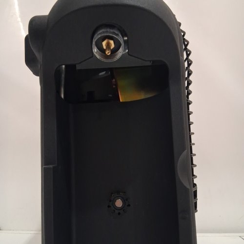 portable indoor/outdoor propane heater with Stepless Temp Settings - 9000btu/hour - 7.5" x 12.6" x 16.1" - black/blue (model: ad037m) image 6