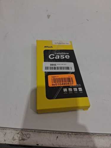 jtech phone case - fits iphone 8 - clear/black image 2