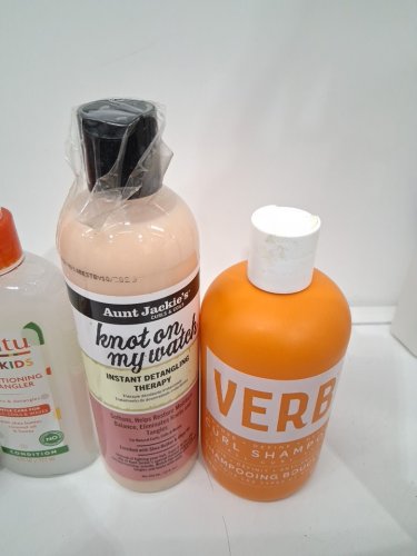 4 ASSORTED CURL PRODUCTS - ASSORTED BRANDS, SIZES AND TYPES - MAUI / CANTU / AUNT JACKIE'S / VERB image 4