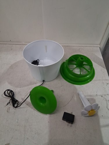 CATIT SENSES 2.0 DAISY FLOWER CAT WATER FOUNTAIN - 3L - GREEN/WHITE (MODEL: 43742W) image 3